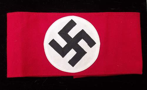 My New Wool NSDAP Kampfbinde