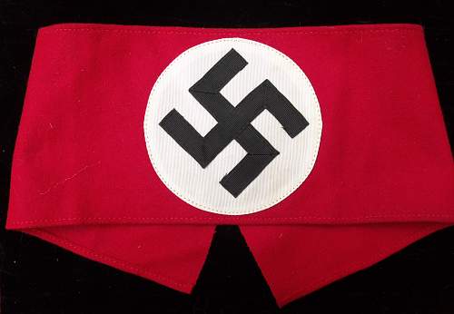 My New Wool NSDAP Kampfbinde