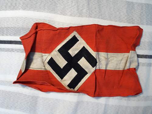 HELP WANTED! Hitlerjugend armband real or fake?