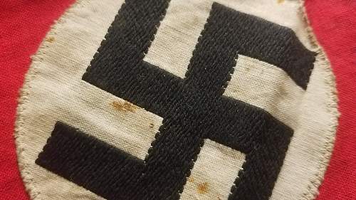 NSDAP kampfbinde w/ SA stamp?