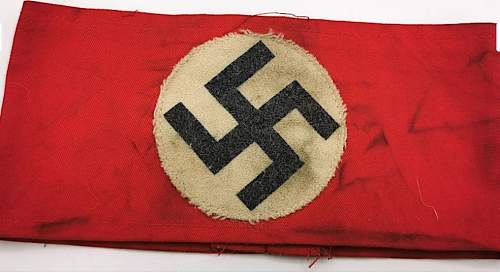 Do you think about this Early NSDAP Armband?