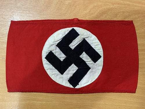 NSDAP armband original?