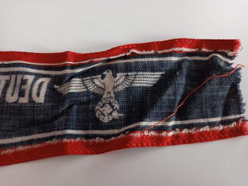 Is this Volkssturm armband authentic?
