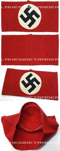 Is this NSDAP Armband Authentic, who would have worn it?