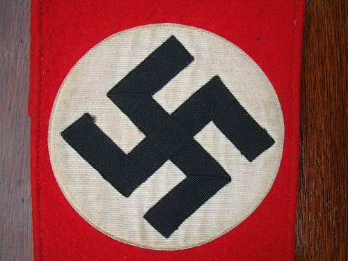 3 Pieces NSDAP Armband in Wool - Opinions Please