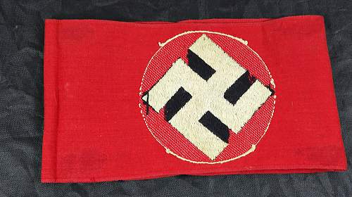 NSDAP Bevo armband