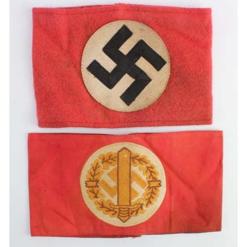 Third Reich Armbands – Type &amp; Date Identification