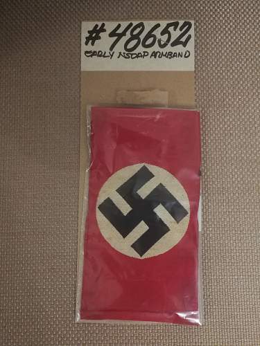 NSDAP Bevo armband