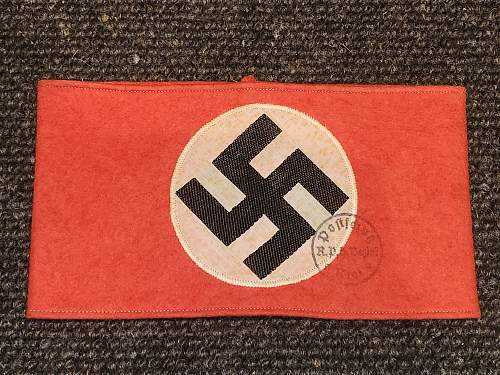 new to me NSDAP armband