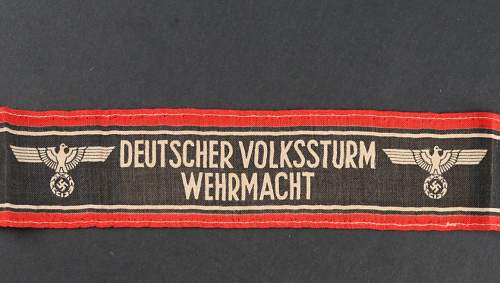 Armband - deutscher volkssturm
