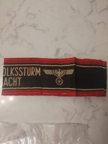 Armband - deutscher volkssturm