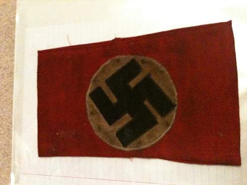 NSDAP Armband? Fake?