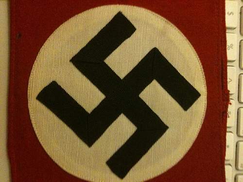 My new wool NSDAP armband