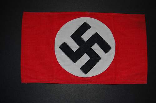 NSDAP Armband/ Kampfbinde original?