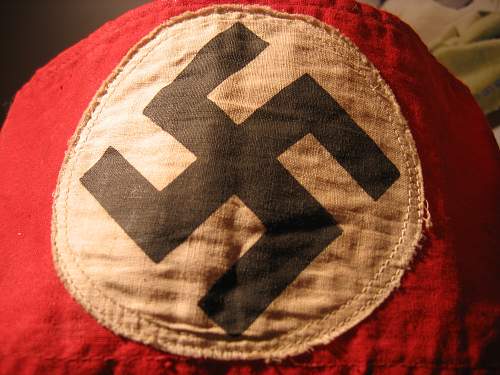 NSDAP armband with printed symbol - is it real