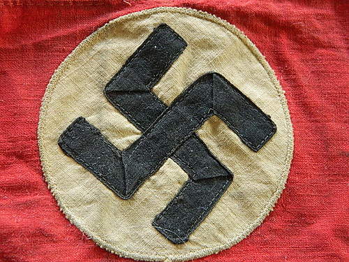 Authentic NSDAP Armband &amp; HJ insignia?
