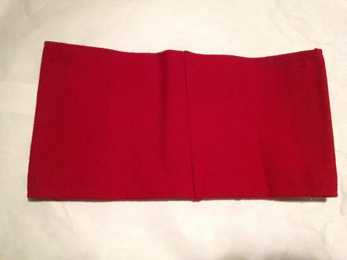 Wool Nsdap Armband