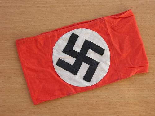 NSDAP multi piece armband