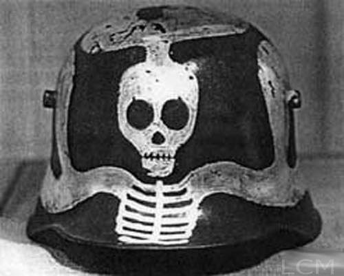 Nazi ARMBANDS and Deaths Head Skull Patch