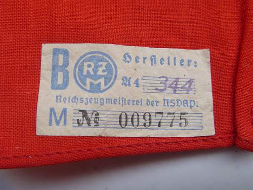 Cotton NSDAP Kampfbinde