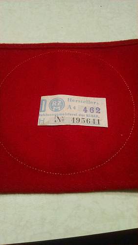 NSDAP wool armband Genuine or Reproduction