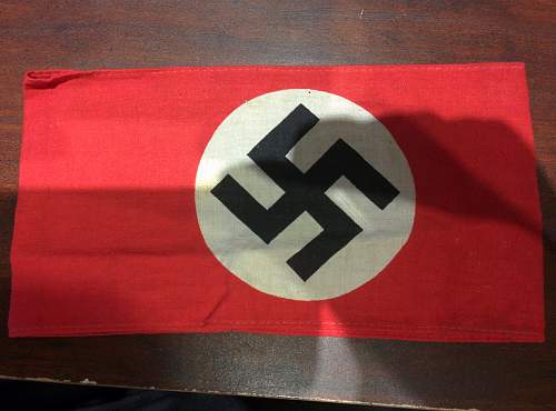 My First Printed NSDAP Kampfbinde