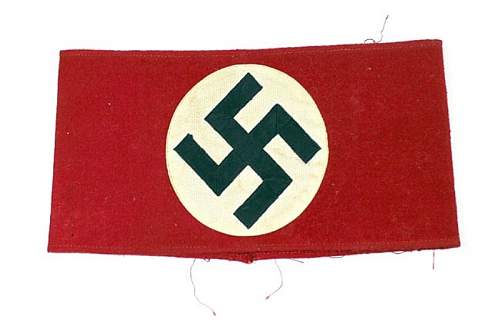 Opinions on NSDAP wool armband