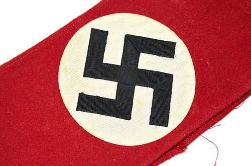 Opinions on NSDAP wool armband