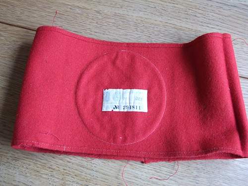 Opinions on NSDAP wool armband