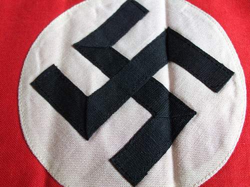 Multi piece Cotton NSDAP/SA Armband Opinion