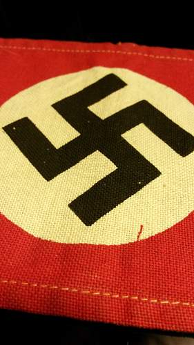 NSDAP Cotton Printed Armband