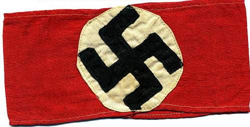 Early NSDAP Armband