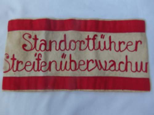 Der Standortführer Starkenburg cufftitle/armband