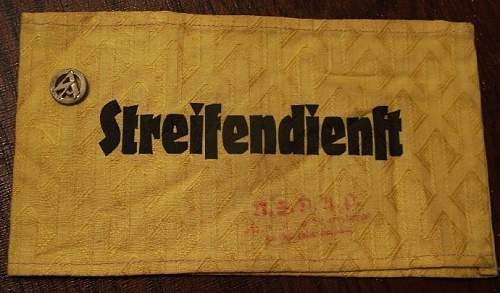 Der Standortführer Starkenburg cufftitle/armband