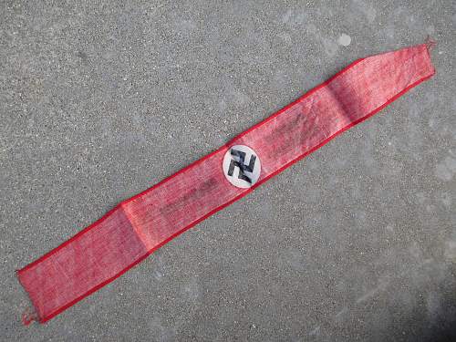 Unusual Deutscher Volkssturm Wehrmacht armband