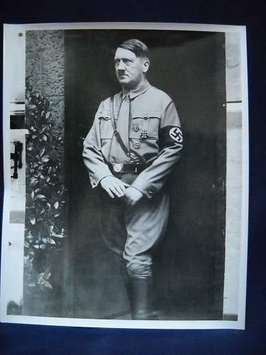 Need Help to identify tinnies and badges worn by Hitler 1932 - 34