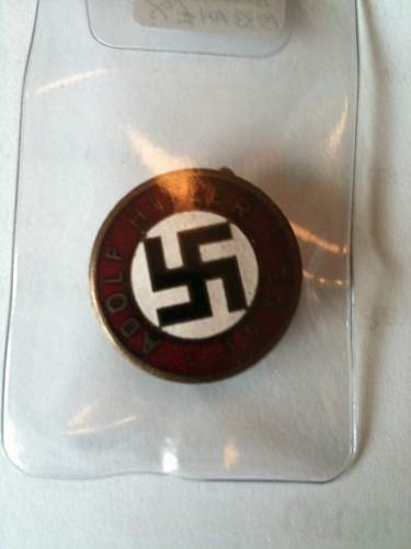 Adolf Hitler 1933 badge