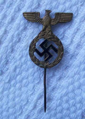 Unknown German stickpin............what is it please