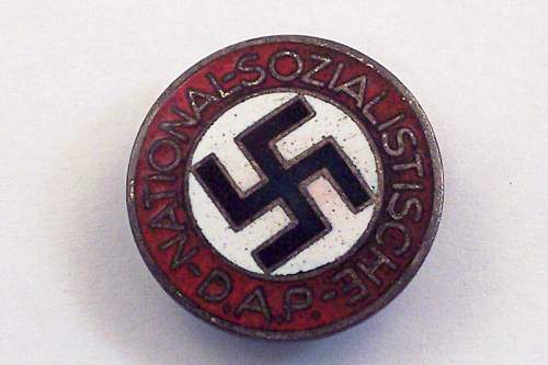 NSDAP button or badge?
