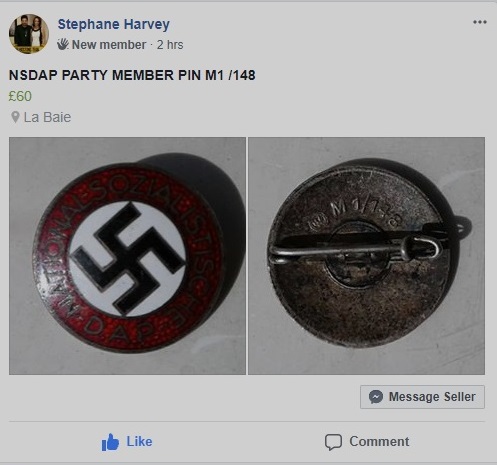 NSDAP Parteiabzeichen RZM / 148 - Fake?. I think it could be.
