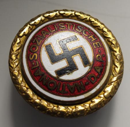 NSDAP Gold Party badge