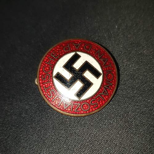 NSDAP Party badge M1/72