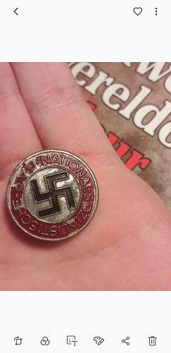 Nsdap party badge real or fake?