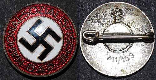 NSDAP Member badges database