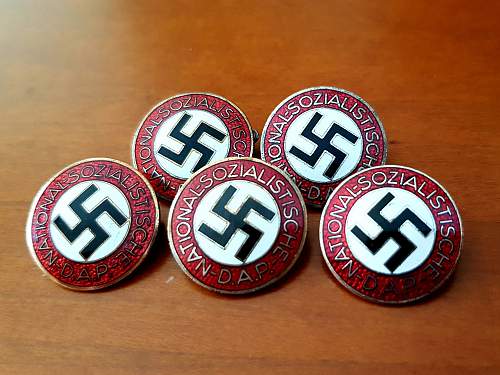 NSDAP Parteiabzeichen M1/105