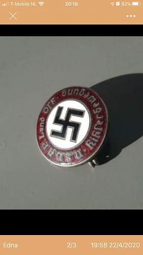 Need some help indetifying this Austrian NSDAP BADGE