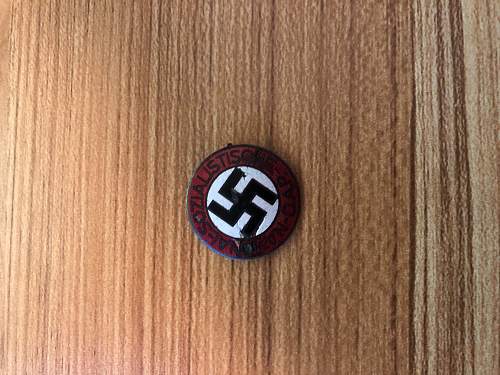 NSDAP Party Badge Authentication