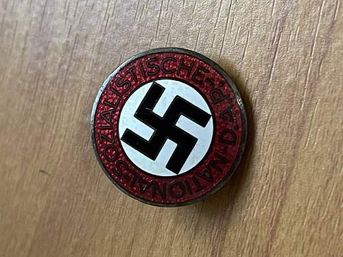 NSDAP Membership Badge original?