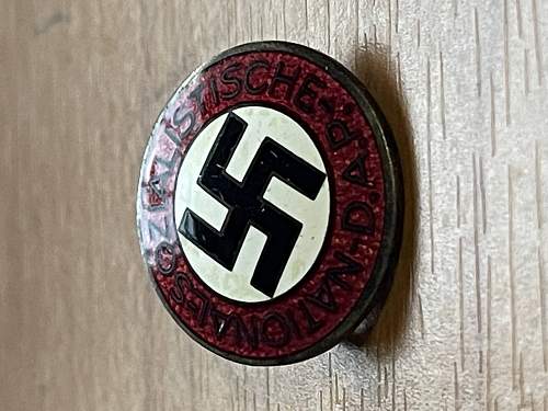 NSDAP Membership Badge original?