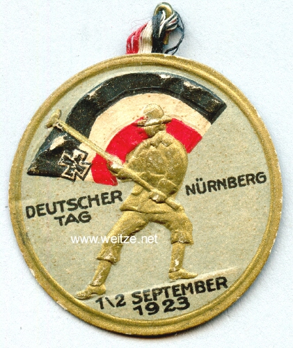 1923-1929 Reichsparteitag Badges